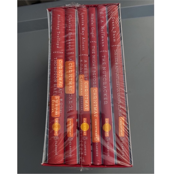 Christmas Classics Book Set of 6 Holiday Stories - Picture 3 of 7